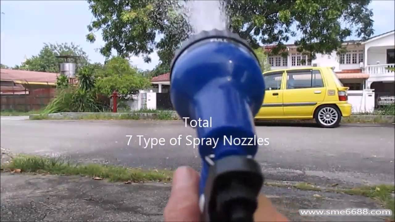 Magic Xhose Flexi Expandable Garden Water Hose and 7 Type Of Spray