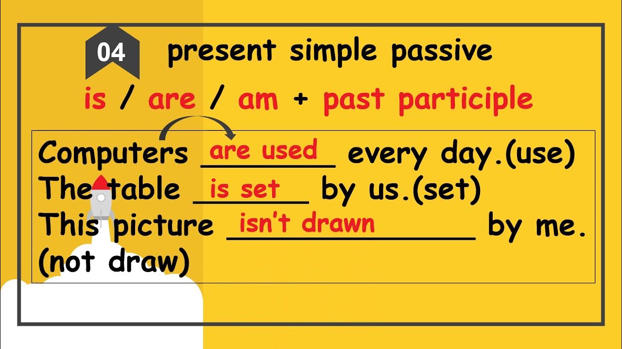 Unit 4 Grammar Present simple and Past Simple passive Video - YouTube