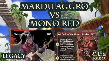 Mardu Aggro vs Mono Red [MTG Legacy]