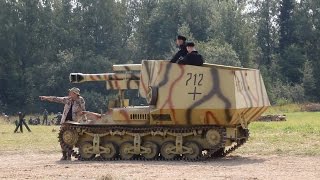 САУ GW Lorraine Schlepper на ходу