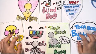 [paper diy]Compilation of 8 blind bag!!/종이놀이 블라인드백 언박싱 모음집/Blind Bag unboxing