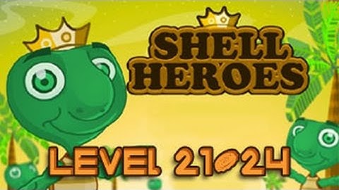 Shell Heroes Walkthrough Level 21-24 （Html5）