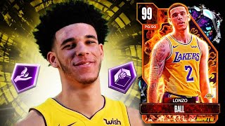 DARK MATTER LONZO BALL IS ONE OF THE VERY BEST POINT GUARDS IN NBA 2K24 MyTEAM!!