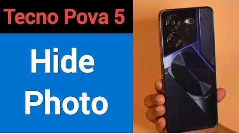 Tecno Pova 5 me photo hide kaise kare, how to hide photo