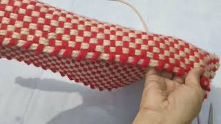 How to make Woollen Doormat || Puja Aasan || Table Mat || वूल से डोरमैट बनाएं @MagicalThreadz