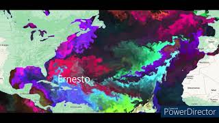 WebGL Fluid Simulation Hurricane Season Animation V2