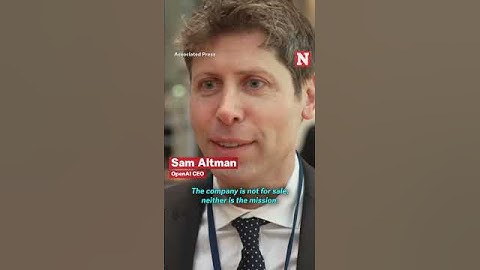 Sam Altman Says OpenAI ‘Not For Sale’ Despite Musk’s $100 Billion Offer