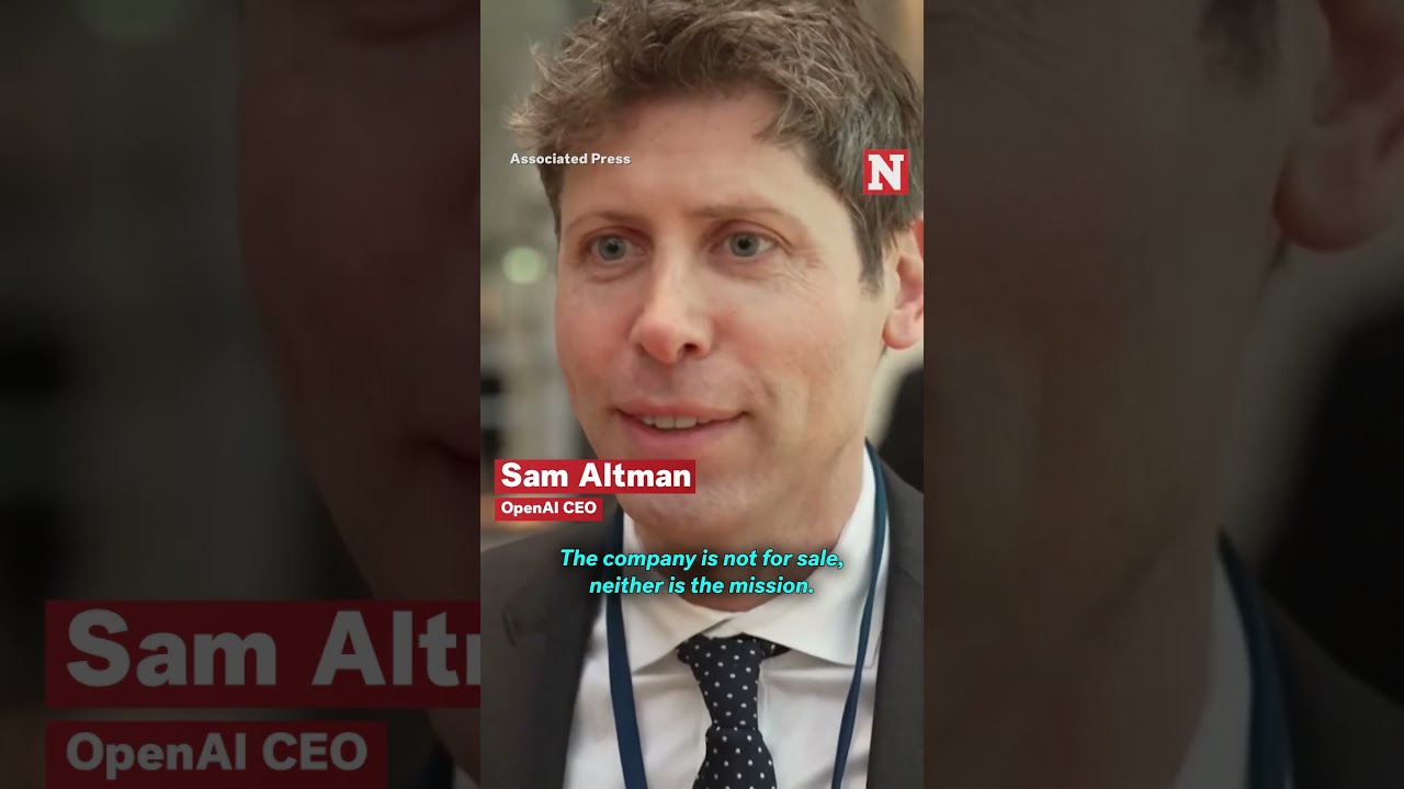 Sam Altman Says OpenAI Not For Sale Despite Musk S 100 Billion Offer