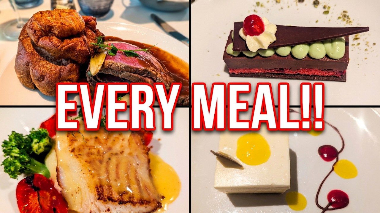 3 WEEKS OF CRUISE FOOD! Sun Princess Dining Guide