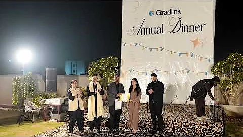 Annual Dinner at Gradlink ✨🍽️