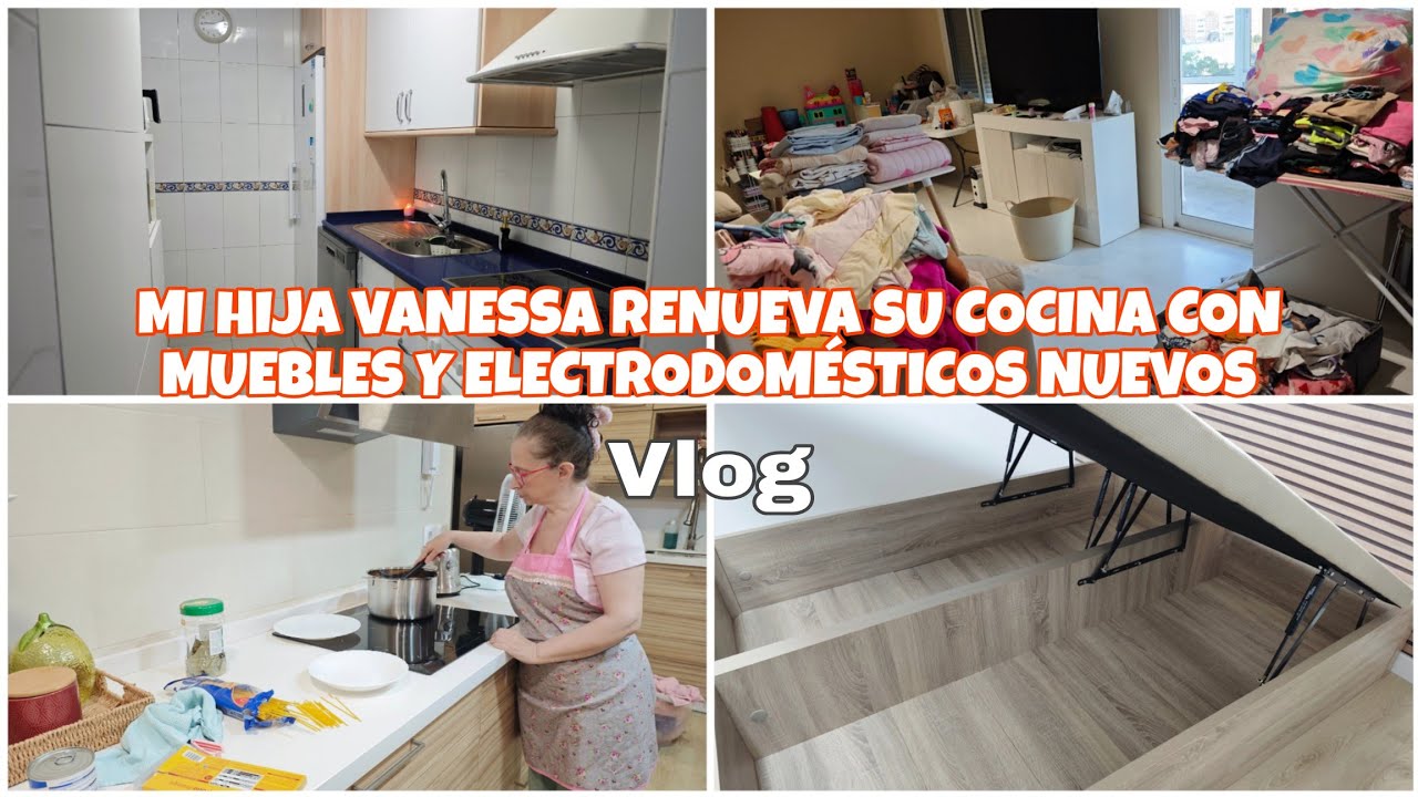 ✅😜Por fin llegó mi canapé para organizarlo todo🥳 cocina nueva 👩🏼‍🍳 cazuela de fideos 🛍️ compras y +