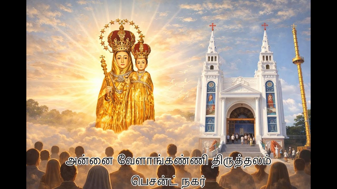 LIVE - HOLY MASS || 6:00 AM ||ANNAI VAILANKANNI SHRINE || BESANT NAGAR ||