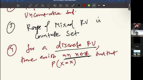 B2_L9 | IIT JAM 2023 | Continuous & Mixed RV | Probability | Mathstats @8810409392