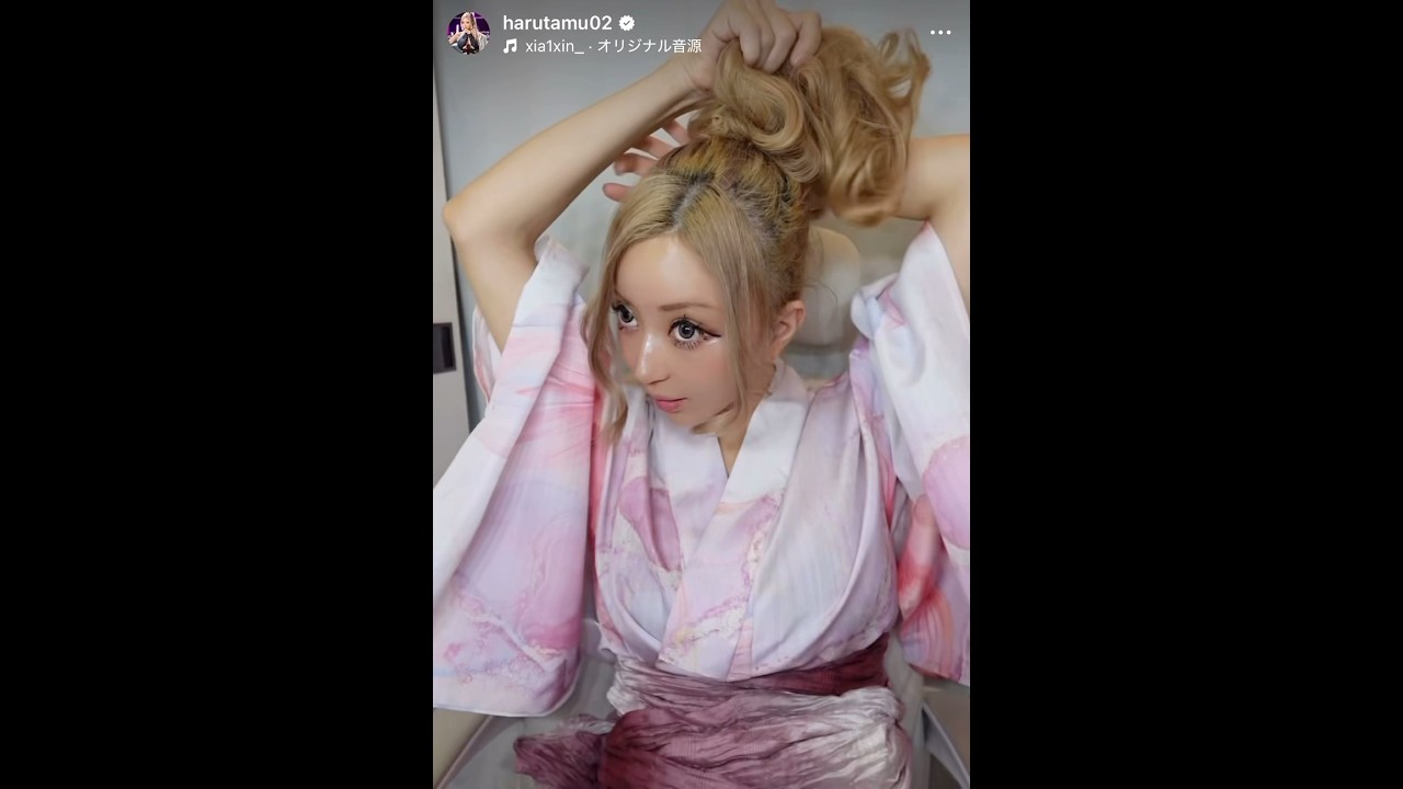 5分で自分でできる浴衣に合う、ボブ→お団子ヘアーの作り方🤍 #浴衣 #浴衣ヘア #ヘアアレンジ