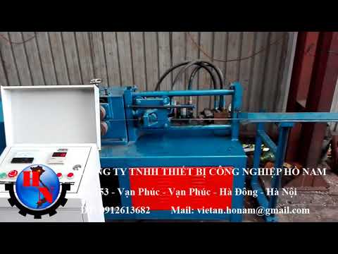 Máy nắn thẳng và cắt thép thủy lực