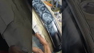 Frehand airbrush realis on progres 🔥🔥repaint airbrush Fast respon ☎️. 62 819-3125-5100 #airbrush