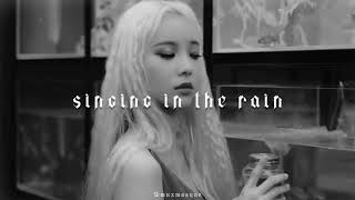 jinsoul - singing in the rain (𝙨𝙡𝙤𝙬𝙚𝙙 + 𝙧𝙚𝙫𝙚𝙧𝙗)