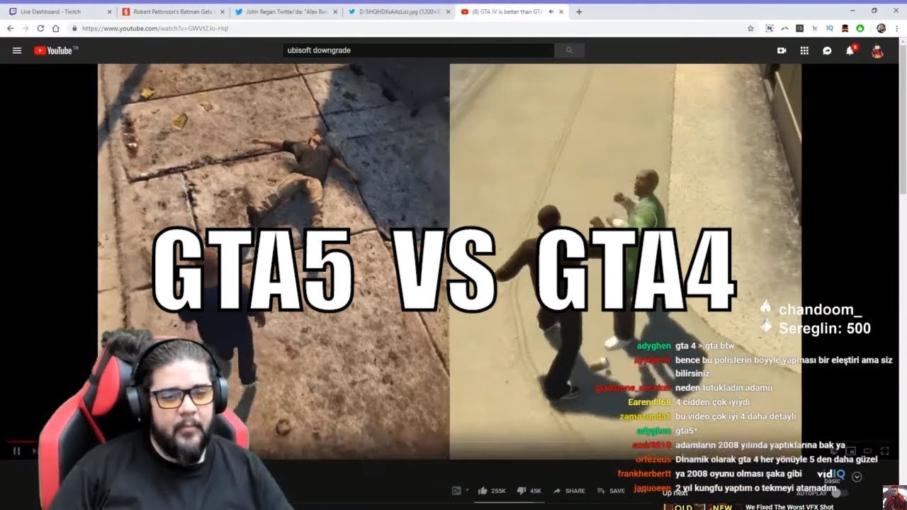 Can Sungur GTA 5 vs GTA 4 İzliyor