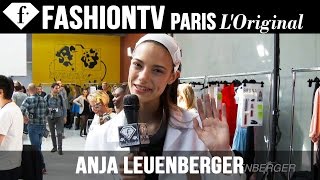 Model Anja Leuenberger Beauty Trends For Springsummer 2015 Fashiontv