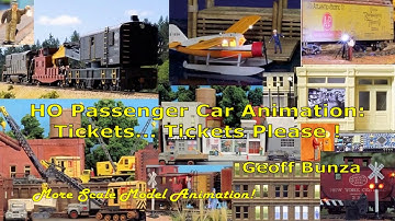 DCC Controlled Aanimated Passenger Coach