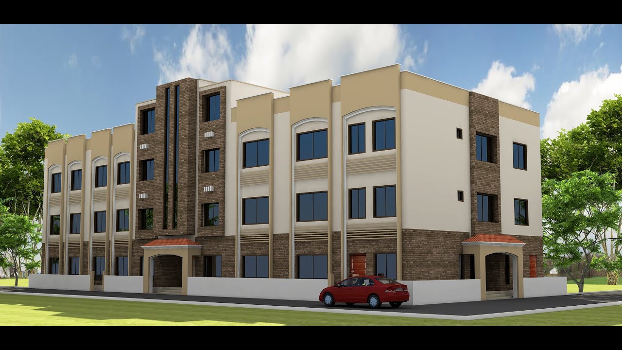 "School Building Design: 127' x 60' Floor Plan and Front Elevation"