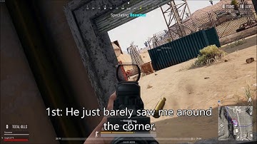 PUBG QUICK TIPS #8: How to properly peek around corners