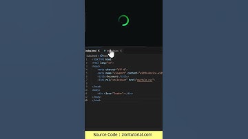 CSS Loading Effect #shorts #cssloader  #loader