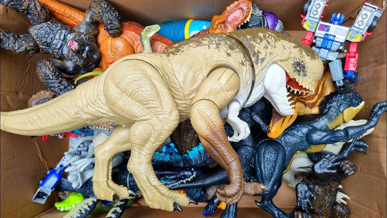Dinosaur Jurassic World Toy In The Box ASMR Review