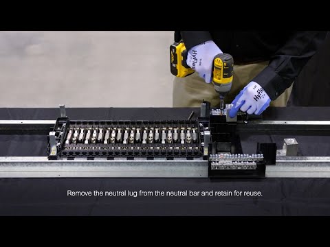 NQ Sub-feed Breaker Kits (3 of 3): L-Frame 600A (NQSFB6PPL)
