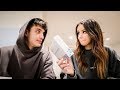 Husband & wife taking a DNA test!!