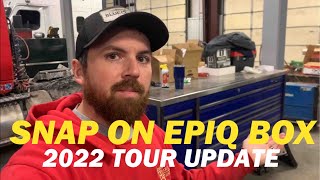 snap on epiq tool box tour 2022