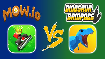 Dinosaur Rampage vs. Mow.io | Which Is The Better Game?