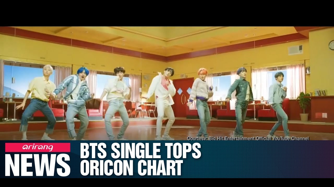 BTS tops Oricon’s Weekly Singles chart with latest Japanese single