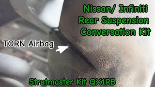 Nissan/Infiniti Rear Air suspension Conversion 