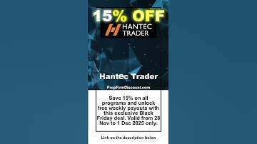 Hantec Trader Discount Black Friday & Cyber Monday 15% Off #hantectrader #blackfriday #cybermonday
