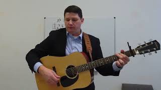 Video thumbnail of "Down At The Cross | How To Lead Congregational Singing With Your Guitar"
