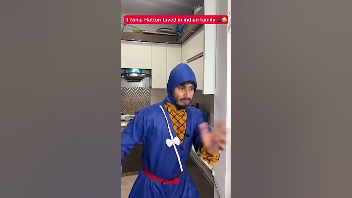 #If #Ninja #Hattori #Lived in #Indian #family🥷😂 | #Chimkandi