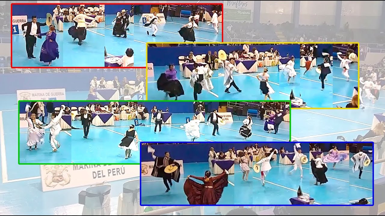 Todas las tandas de la Semifinal Adulto | X Concurso Marina de Guerra del Perú  2019 | Marinera