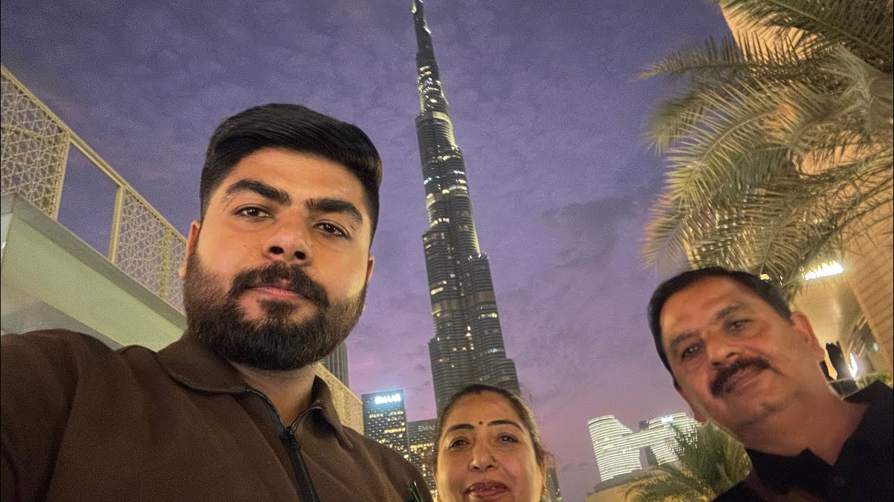 Dubai Trip with Mom Dad | First international Trip | Dubai Vlog