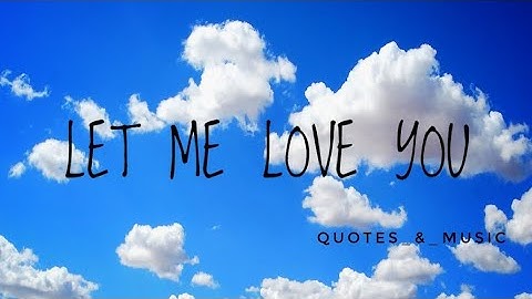 Let Me Love You - Justin Bieber +DJ Snake | Alex Goot, ATC, KHS__(lyrical video )#alexgoot