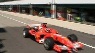 Marco records the ferraris f1s f2004s of ferrari scuderia driving at a
very high speed santamonica circuit. sound their engines was insane
...