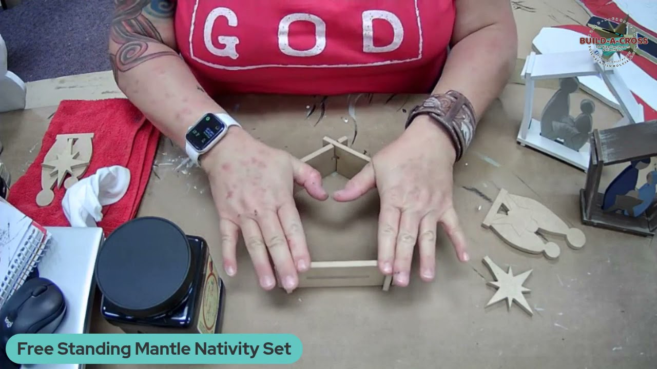 Nativity Mantle Manger Instructions