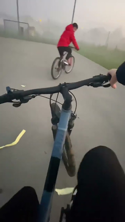 Bike ride smog #fyp #bike #itek #ghost