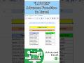 Lower formula in Excel #shorts #excel #exceltutorial #dataanlysis #microsoftexcel #exceltips #viral