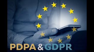 Difference between GDPR and PDPA.