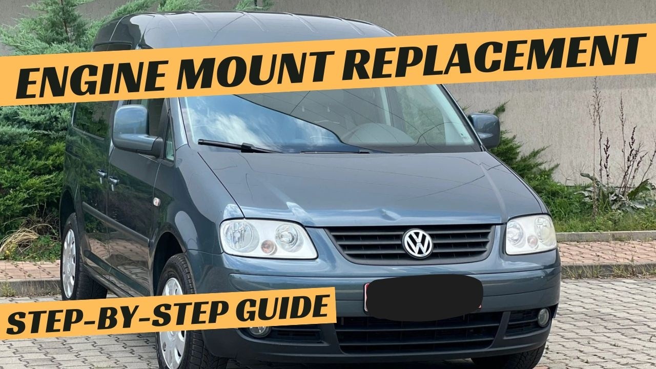 VW Caddy 2K 2.0 TDI PD Right Engine Mount replacement BMM