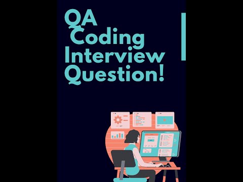 Top QA Programming Interview Question with Solution | Crack Your Next Interview!