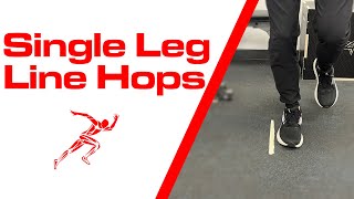 Single Leg Line Hops