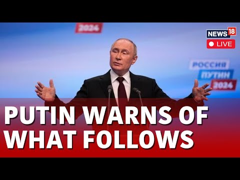 Putin Live | Moscow Attack Live Updates | Putin Addreses Nation After Moscow Attack | Russia Ukraine