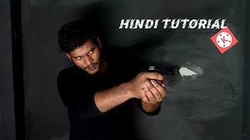 how to editing gunfire effect in kinemaster